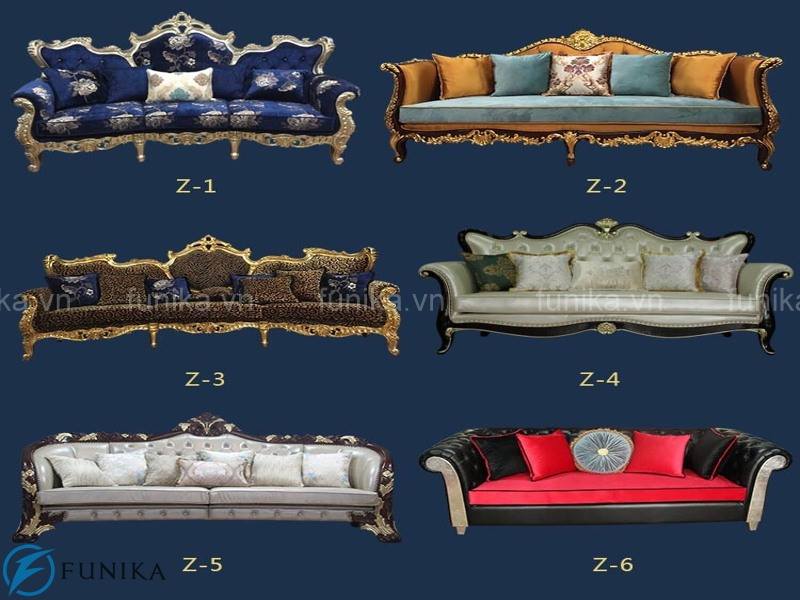 Các mẫu sofa cổ điển mới cập nhật tại Funika