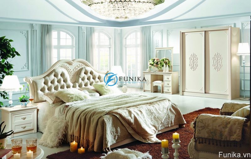 nội thất phòng ngủ tân cổ điển